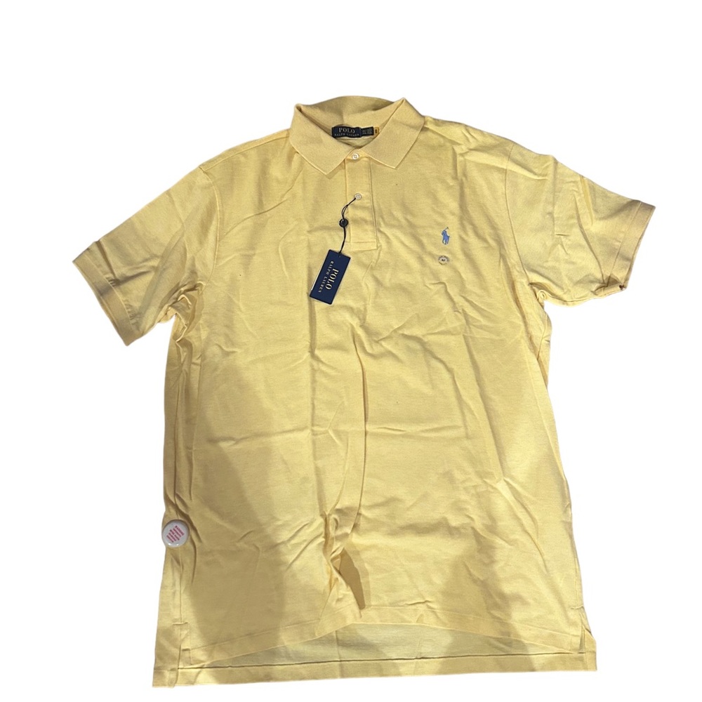 Yellow polo t shirt new